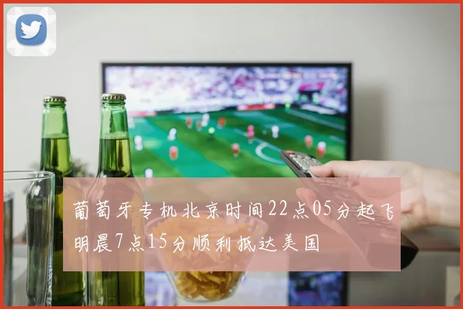 葡萄牙专机北京时间22点05分起飞明晨7点15分顺利抵达美国