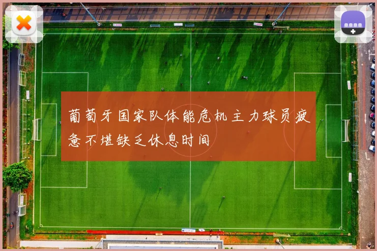 葡萄牙国家队体能危机主力球员疲惫不堪缺乏休息时间